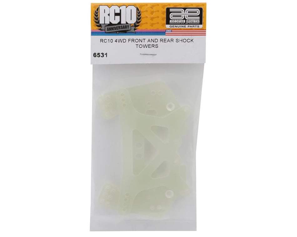Team Associated RC10 4WD Front & Rear Shock Towers [ASC6531