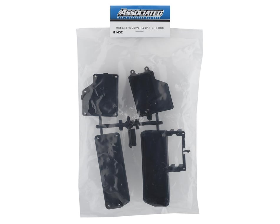 Team Associated RC8 B3.2 Receiver & Battery Box [ASC81432] - HobbyTown