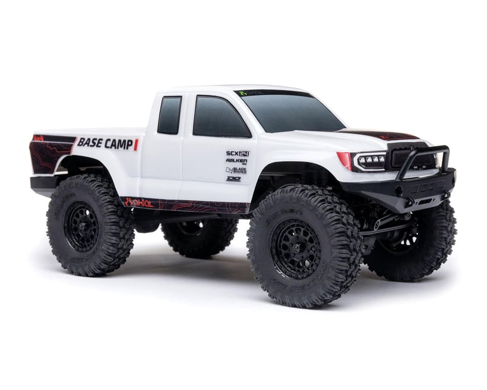 Axial SCX24 Base Camp 1/24 4WD RTR Scale Mini Crawler (White) [AXI