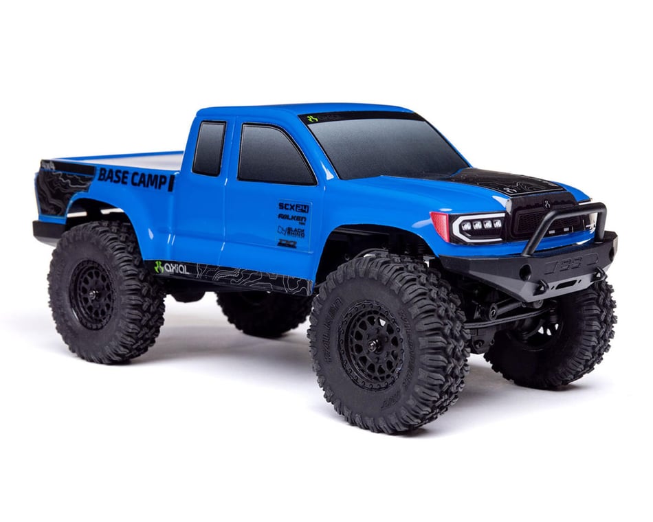 Axial SCX24 Base Camp 1/24 4WD RTR Scale Mini Crawler (Blue) [AXI