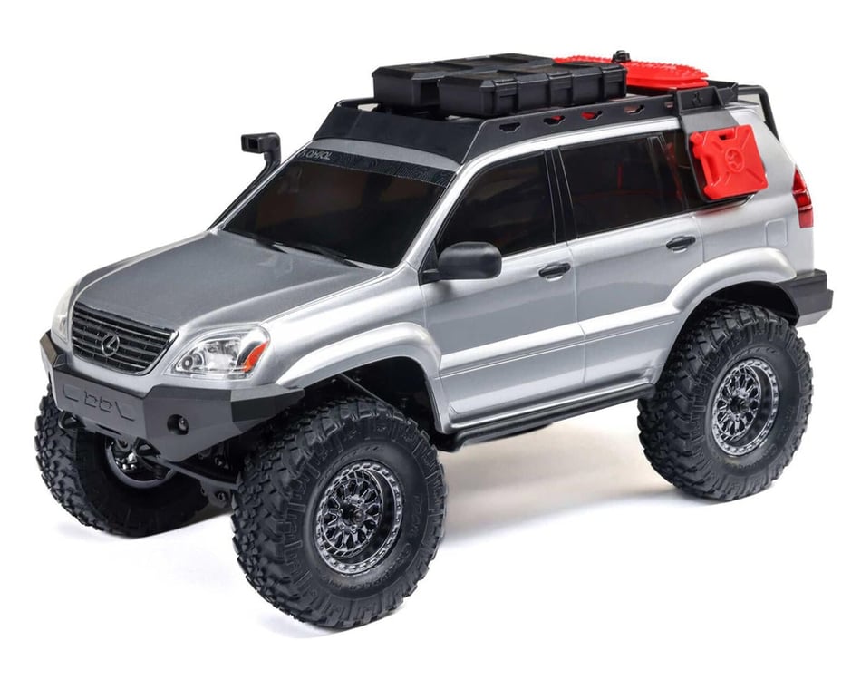 Axial SCX24 Lexus GX 470 1/24 4WD RTR Scale Mini Crawler (Silver