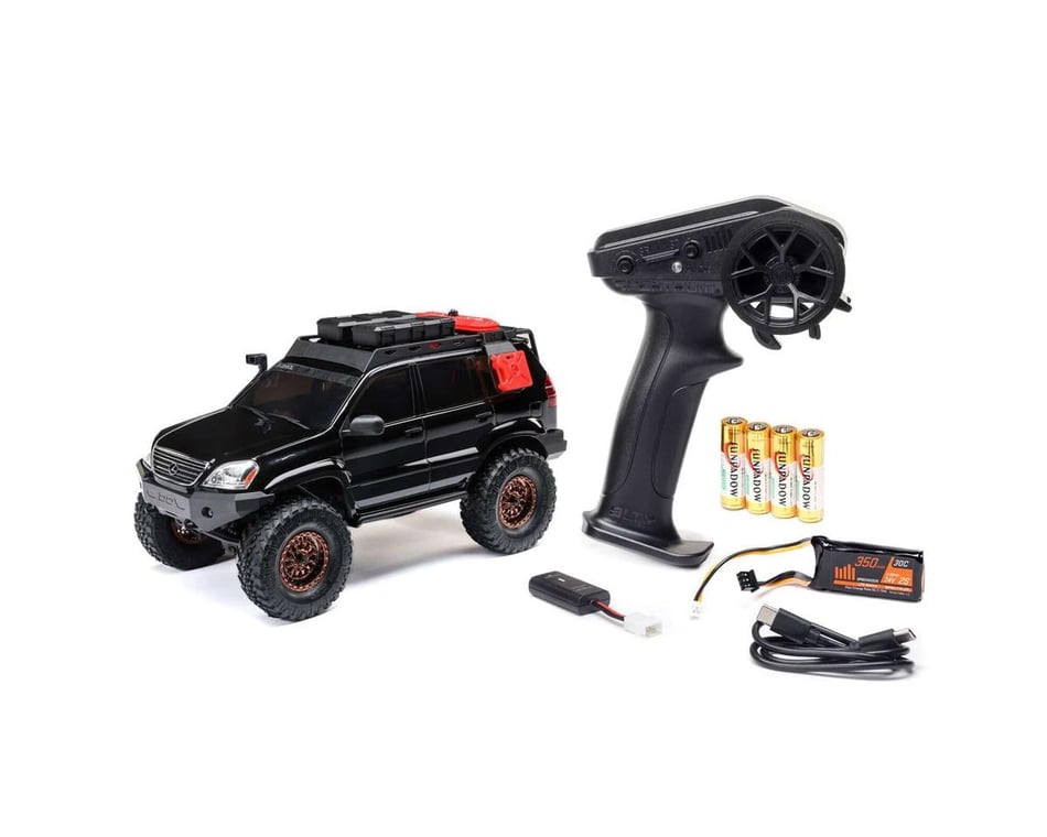 Axial SCX24 Lexus GX 470 1/24 4WD RTR Scale Mini Crawler (Black