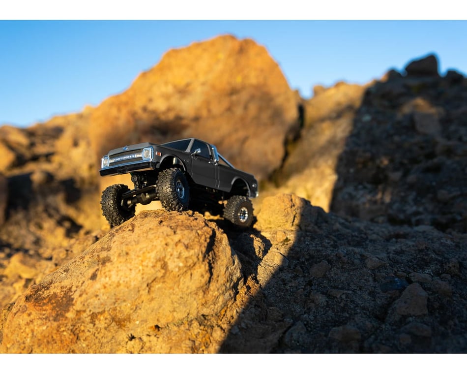 Axial SCX30 Chevrolet K10 1/30 4WD RTR Scale Mini Crawler (Black