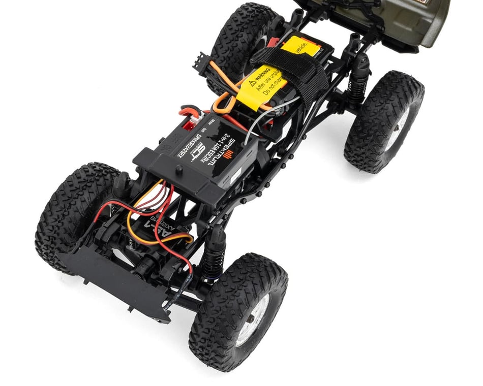 Axial SCX24 Jeep Wrangler JLU 4WD RTR Scale Mini Crawler (Green