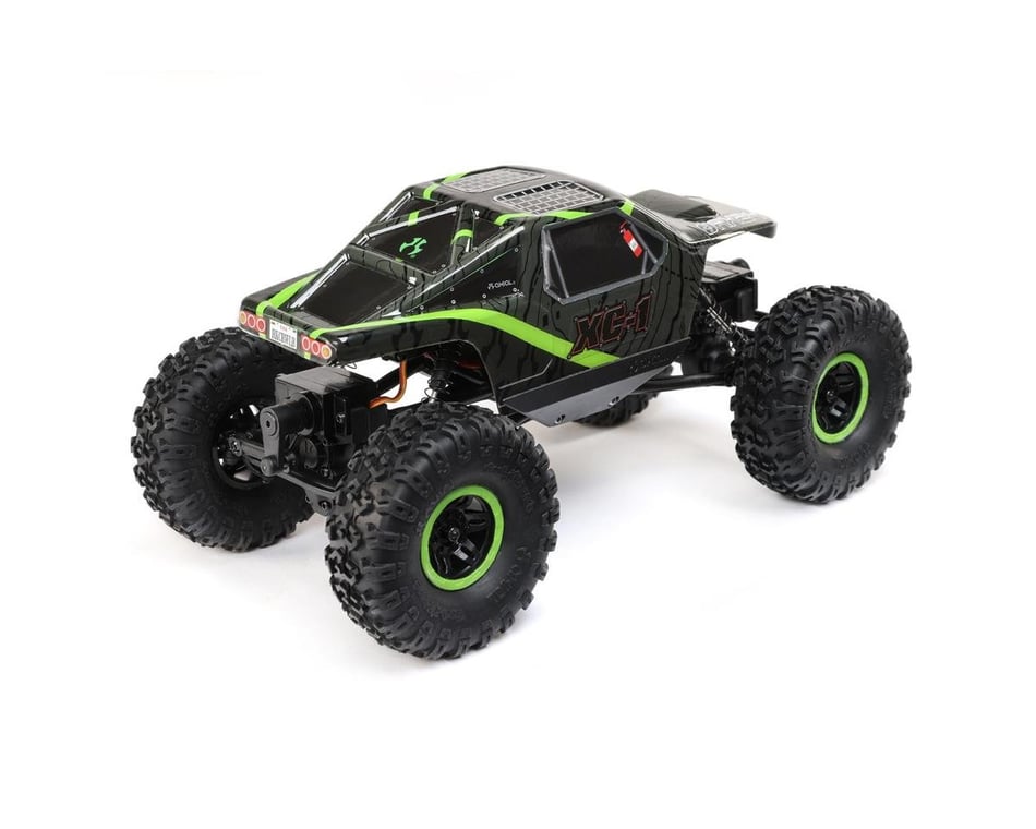 Axial AX24 XC-1 1/24 4WD RTR 4WS Mini Crawler (Green) w/2.4GHz Radio,  Battery & Charger