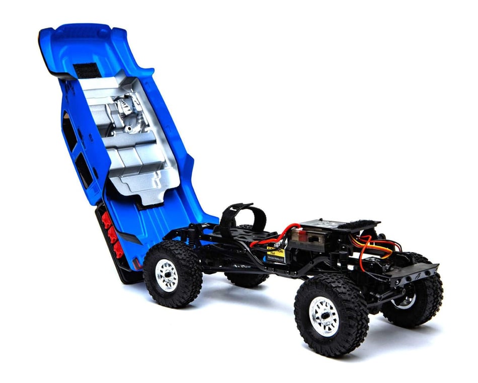 Axial SCX24 Jeep JT Gladiator 1/24 4WD RTR Scale Mini Crawler (Blue)  w/2.4GHz Radio