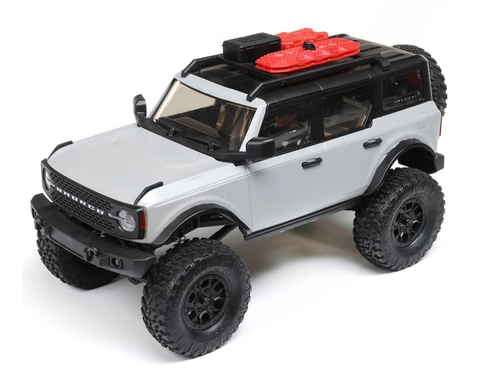 Axial - 1/24 SCX24 2021 Ford Bronco 4WD Truck Brushed RTR, Grey