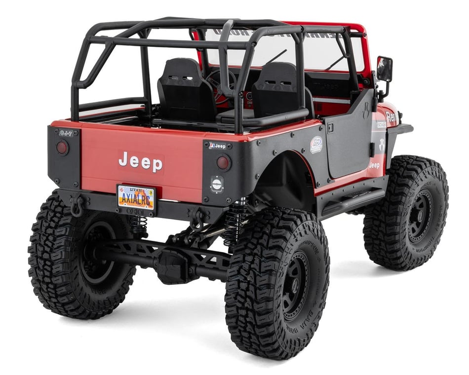 Axial SCX10 III Jeep CJ-7 RTR 4WD Rock Crawler (Red) [AXI03008T1 