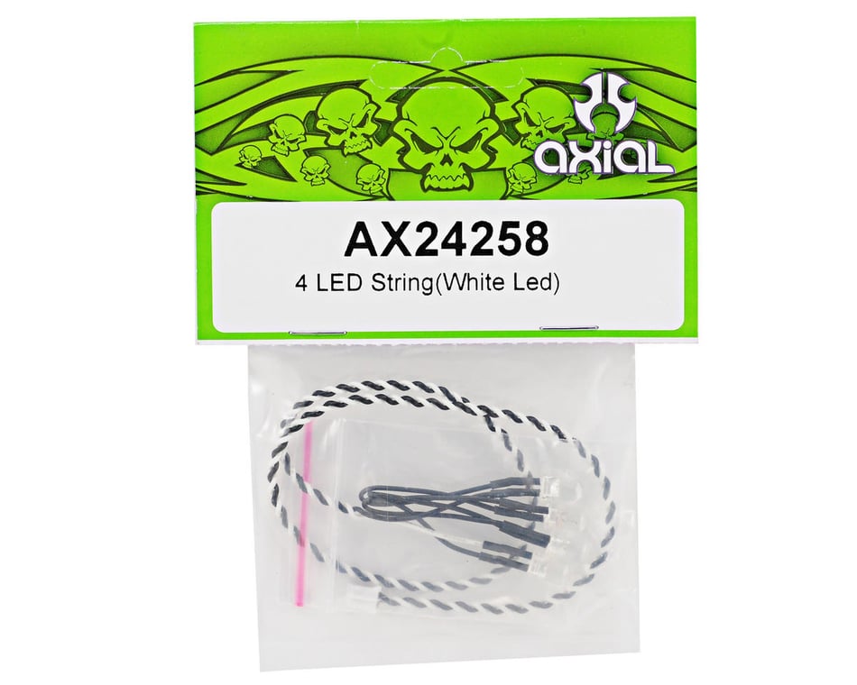 Axial AX24258 4-LED Light String White 