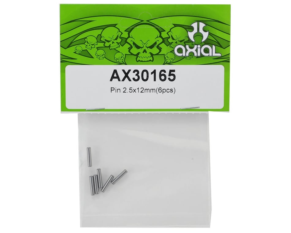 Axial 2.5x12mm Pin (6) [AXI30165] - HobbyTown