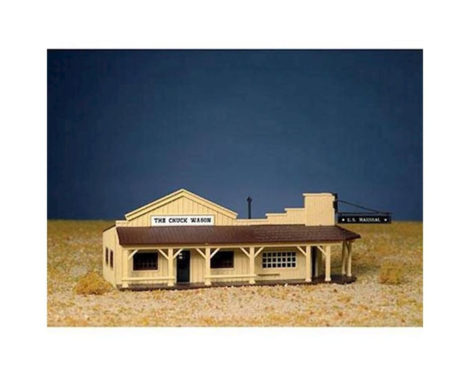 Bachmann Marshall's Office and Restaurant (HO Scale) [BAC45161