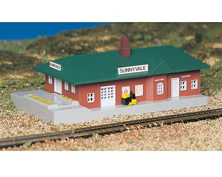 N Scale Bachmann Plasticville Gas Station 45904 for sale online