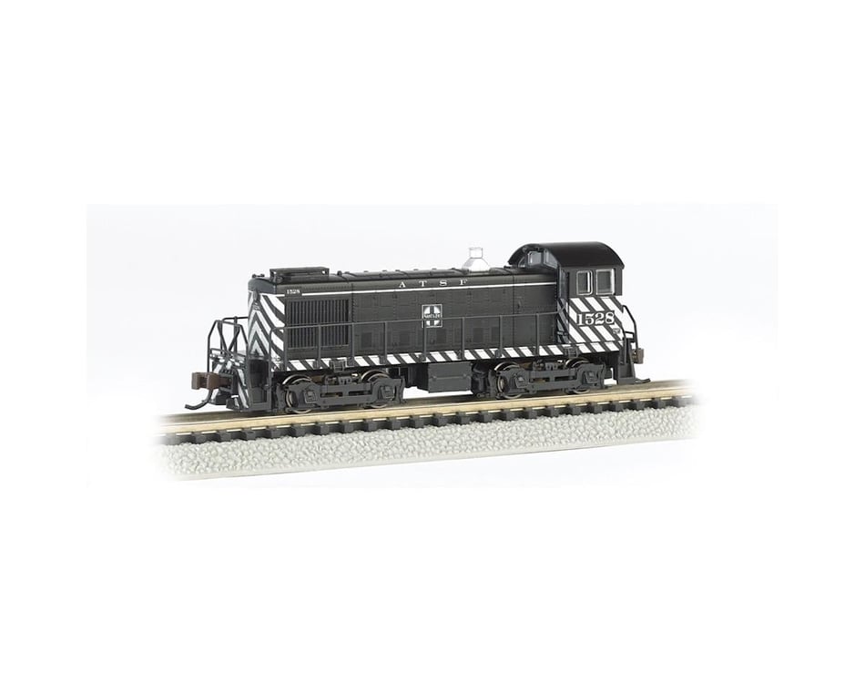 Bachmann A.T.S.F #1528 (Zebra Stripe) ALCO S4 Switcher DCC