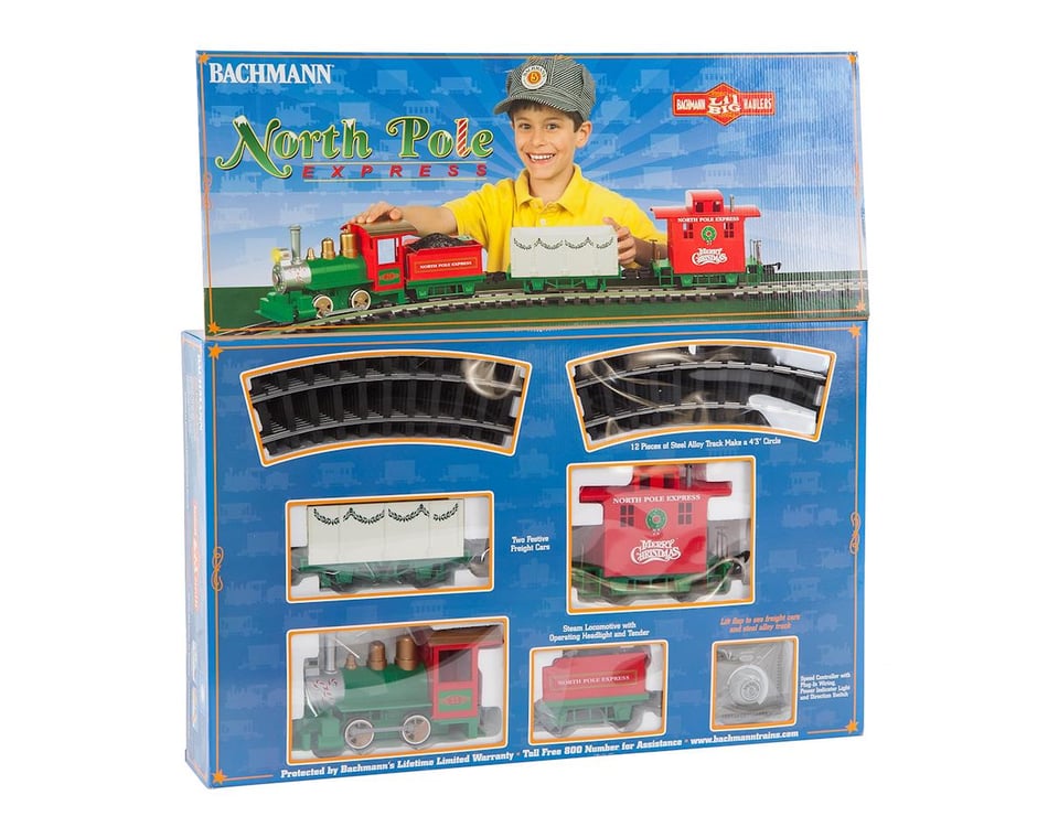 Bachmann north pole express best sale train set