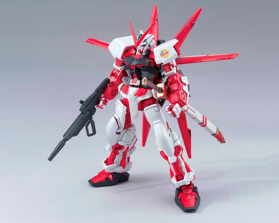 Bandai PG Gundam SEED Astray Gundam Astray Red Frame Plastic Model Kit white