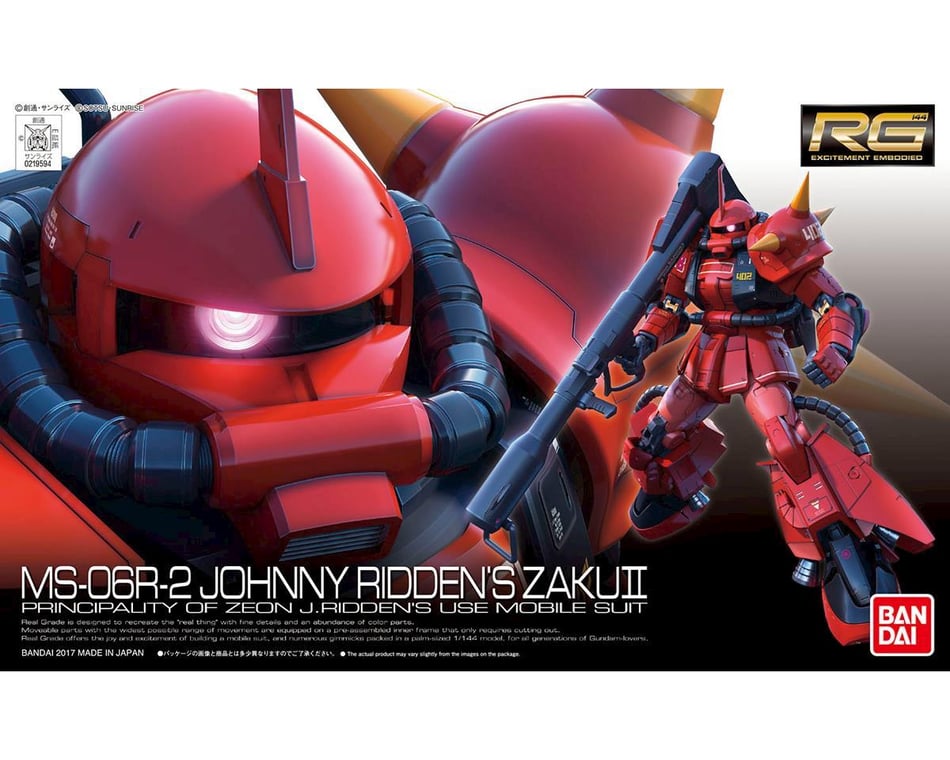 Bandai Ms 06r 2 Johnny Ridden Custom Zaku Ii Ban Hobbytown