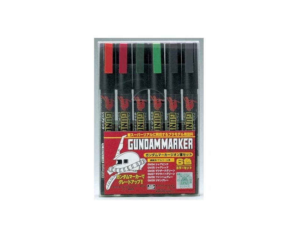 Gundam Marker Zeon Set New 