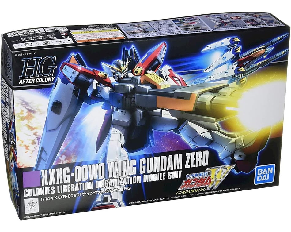 Newest XXXG-OOWO wing Gundam zero model kit