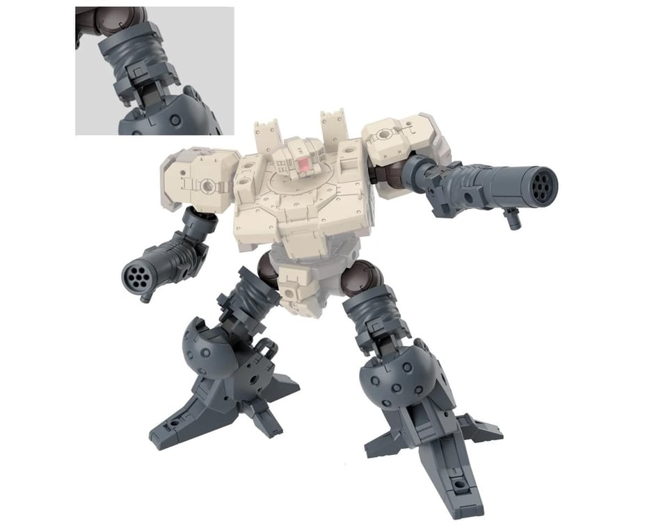 Bandai 30MM 1/144 Option Parts Set #16 (Grey) (Arm/Leg Unit 1
