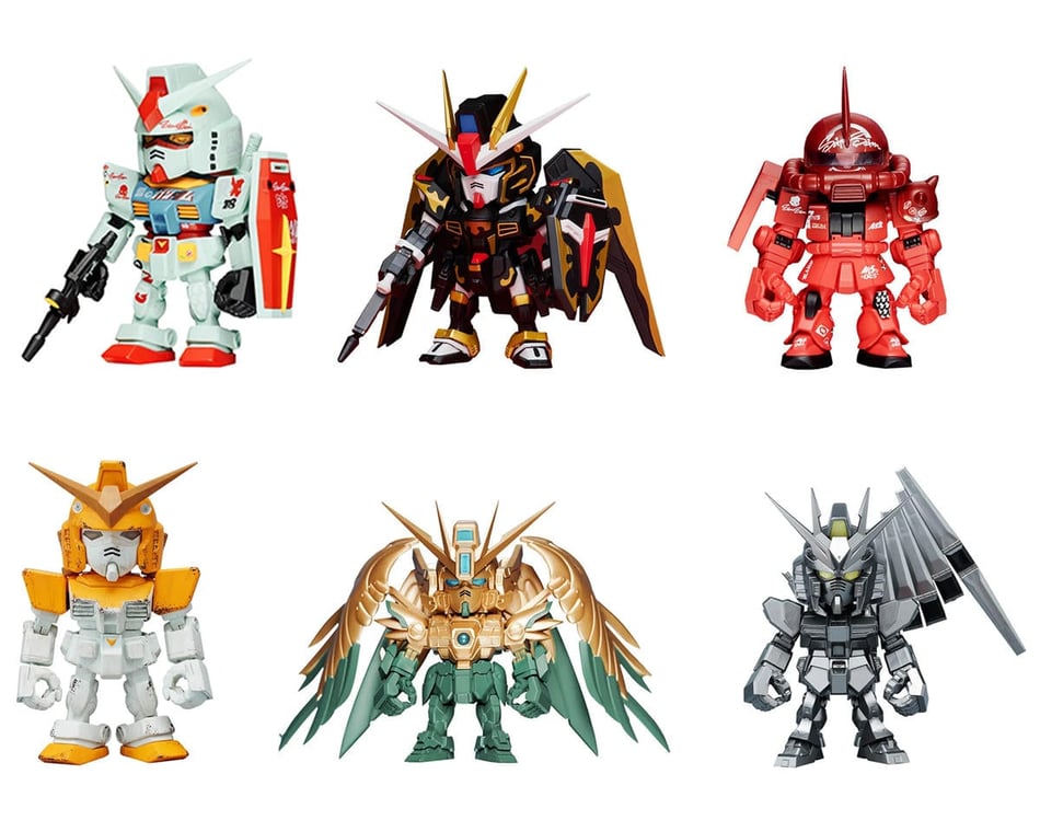 QMSV ガンダム MINI 5周年記念 バンダイ公式ブラインドボックス Bandai QMSV Mini Gundam 5th Anniversary Edition Blind Box