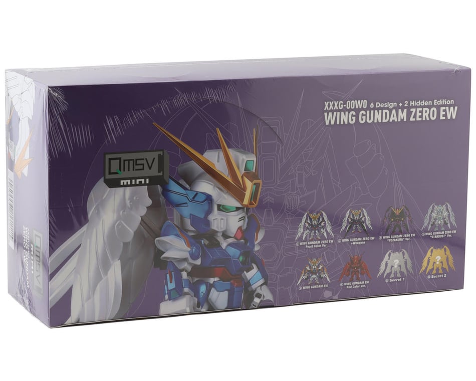 Bandai QMSV Mini Wing Gundam Zero Gundam Figure Blind Box