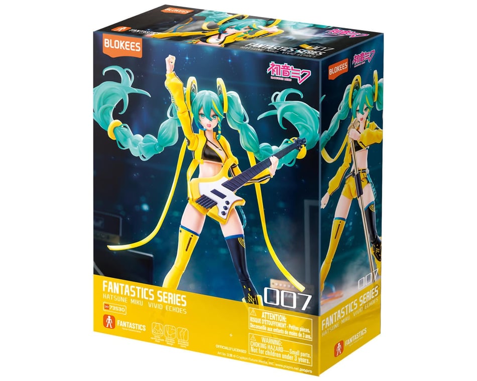 Blokees Fantastics Series Hatsune Miku Vivid Echoes Plastic Model