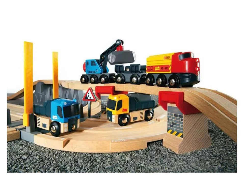 Brio rail and road travel set online