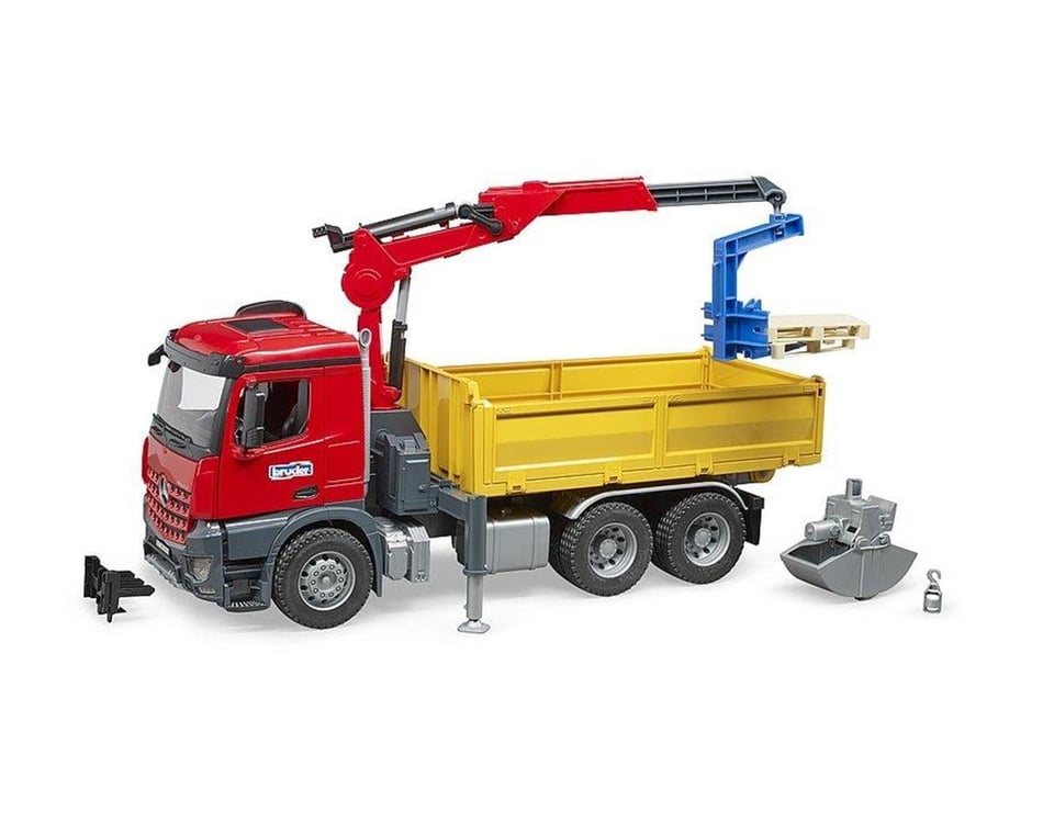 Bruder Toys MB Arocs Construction Truck w/Crane [BTA03651] - HobbyTown