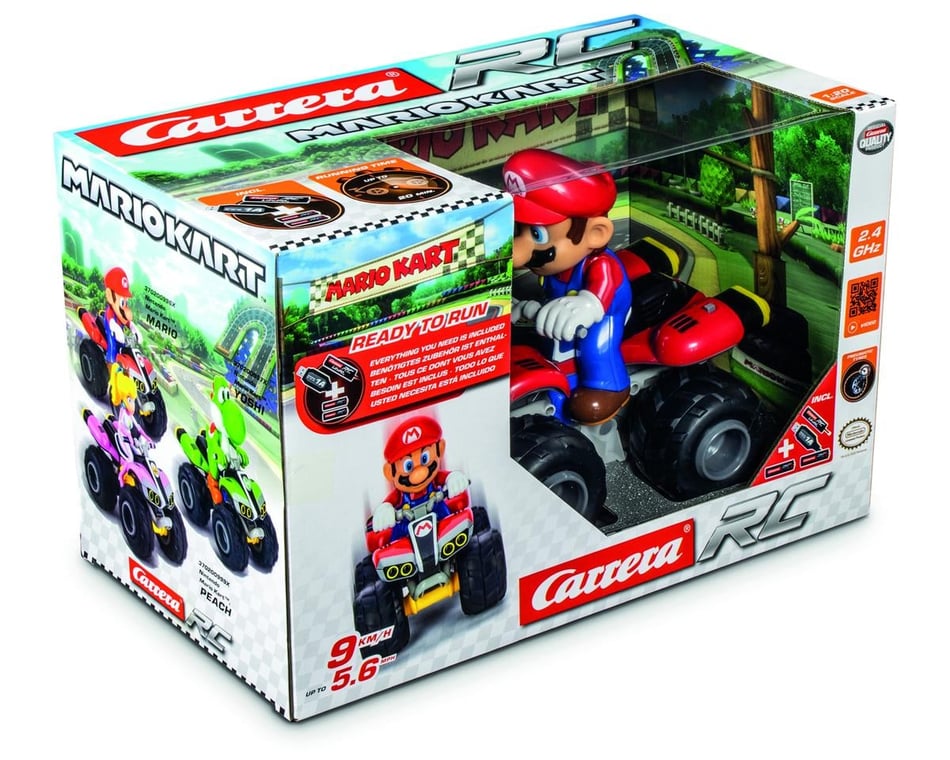 Carrera Nintendo® Mario Kart™ 1/20 Mini Mario® RTR Quad [CCN00996X