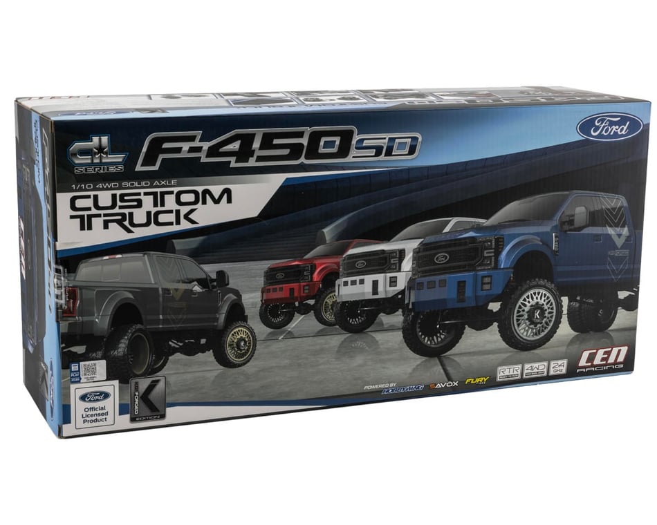 CEN Ford F450 SD KG1 Edition 1/10 RTR Custom Dually Trail Truck