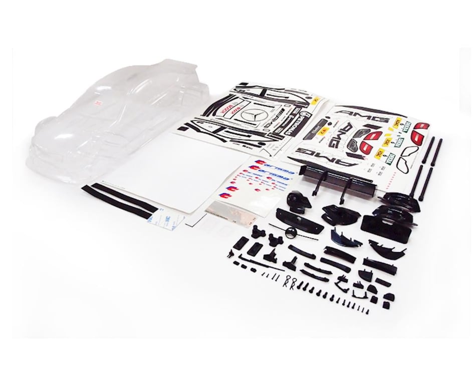 Carisma M40S Mercedes AMG C-Class DTM Clear Body (#6 Stickers