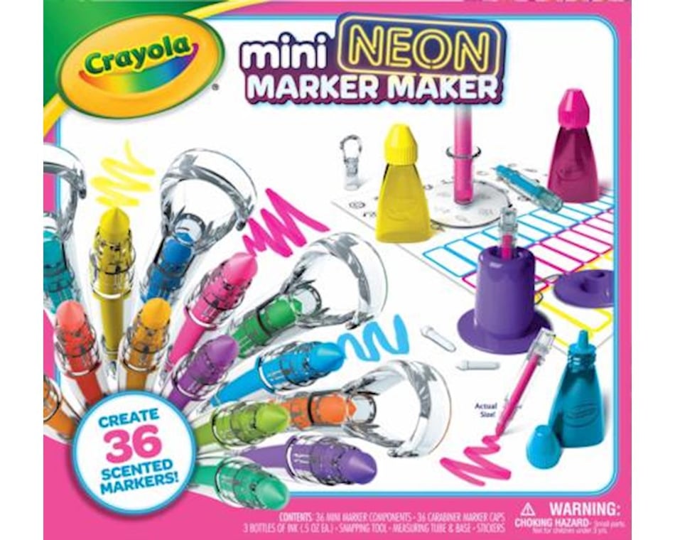  Crayola Silly Scents Sticker Maker, Gift for Kids