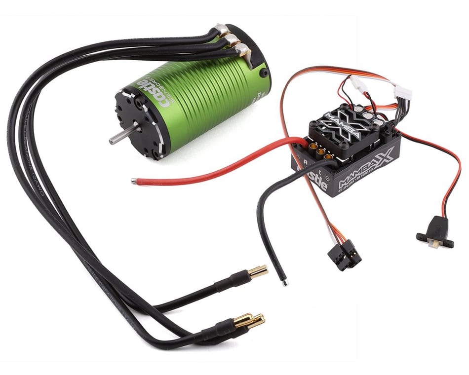 Castle Creations Mamba X SCT 1/10 Brushless Combo w/1412 Sensored Motor  w/5mm Shaft (3200kV)