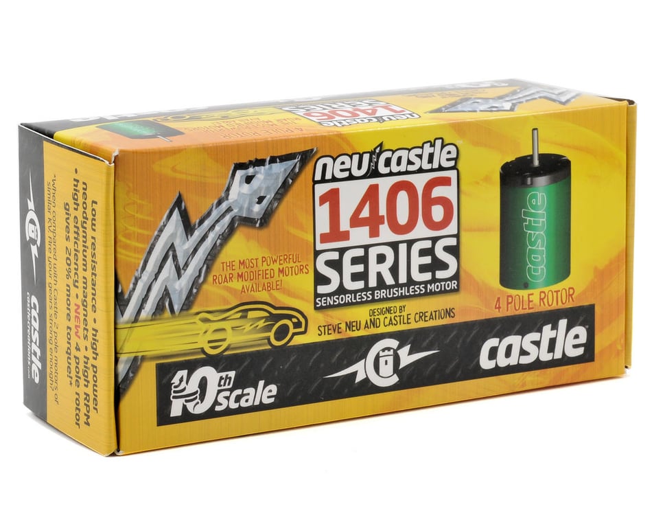 Castle Creations Neu-Castle 1406 Brushless Motor (4600kV) [CSE060