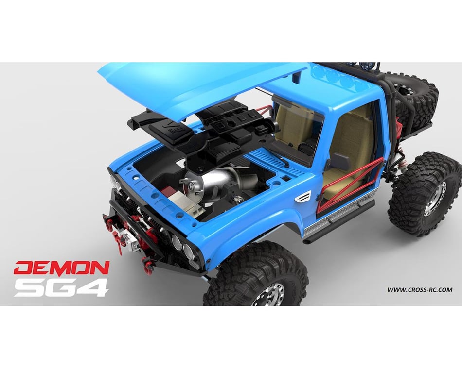 Cross RC Demon SG4B 1/10 4x4 Crawler Kit w/Hard Body & Aluminum