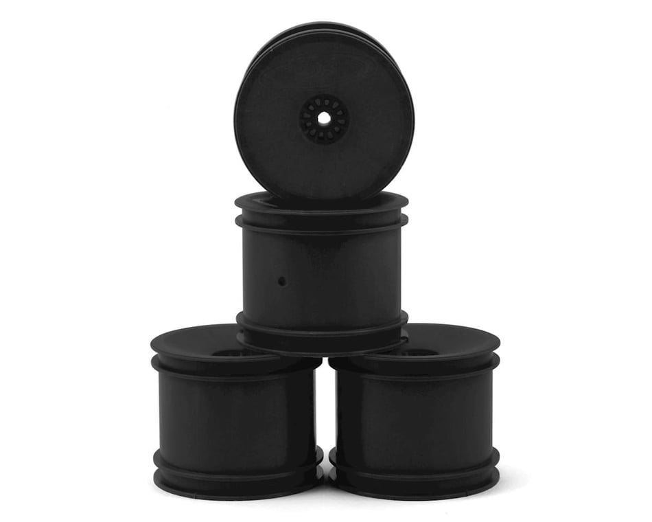DE Racing SpeedLine Plus Wheels For 1/8 Scale Buggy - Black (Pair)