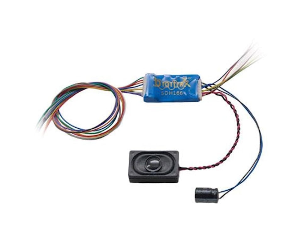 Digitrax, Inc. HO Scale 8-Bit Sound Decoder w/Speaker [DGTSDH166D