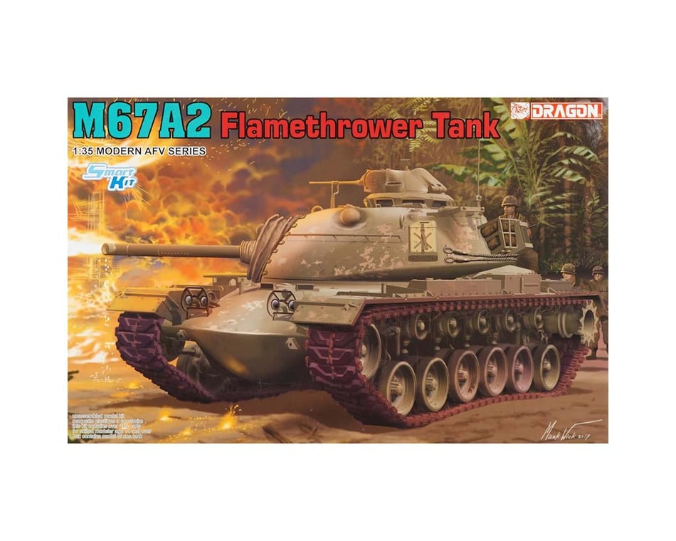 Dragon Models 3584 1/35 M67 Flamethrower Tank