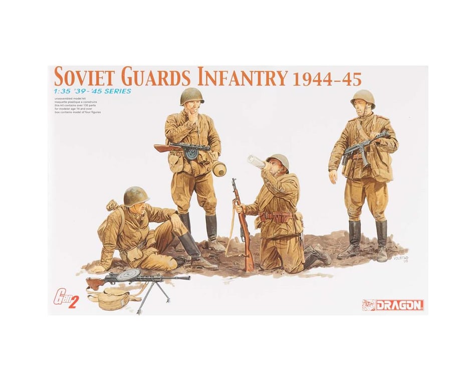 Dragon Models 6376 1/35 Soviet Guards Infantry 1944-45 Gen 2
