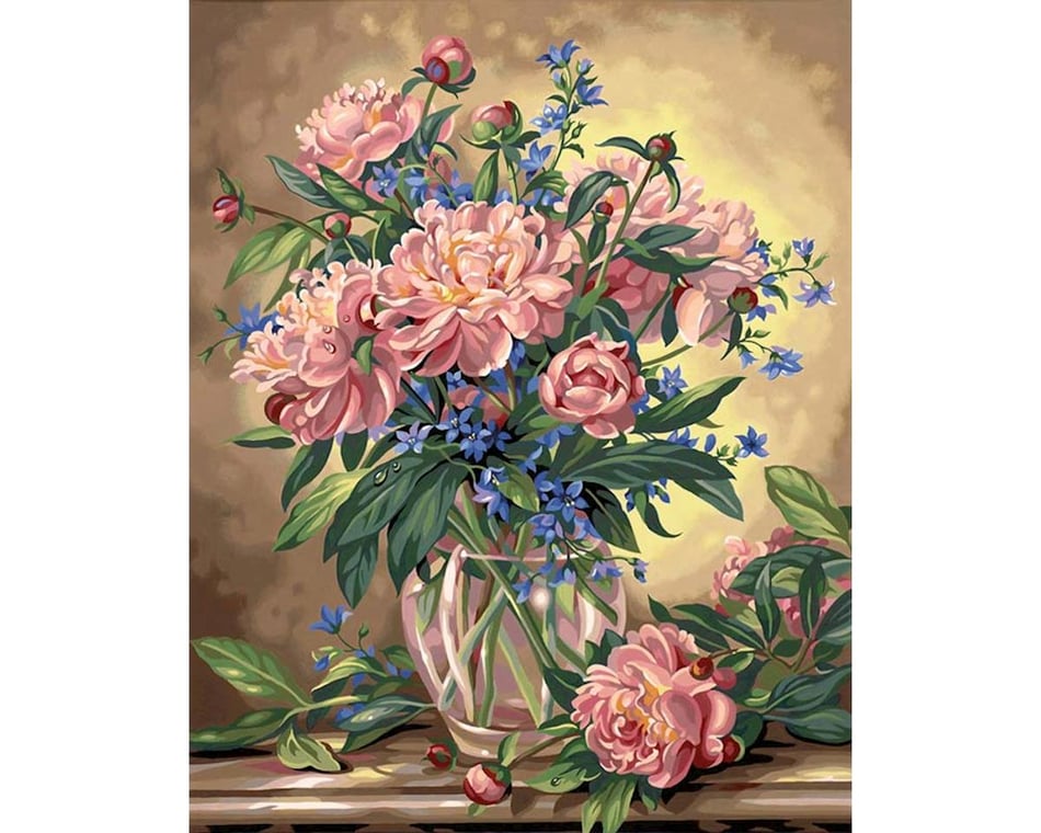 Peonyページ Dimensions 91382 Peony Floral PBN [DMS91382] - HobbyTown