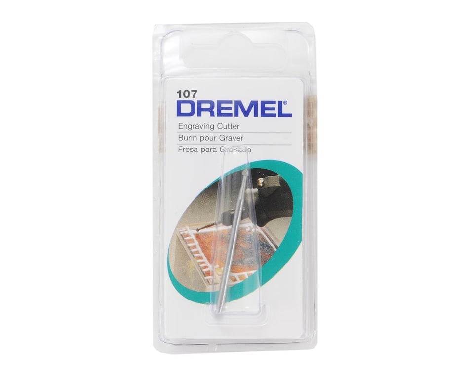 Dremel 107 - 2pc 3/32 inch ROUND Engraving Cutter —