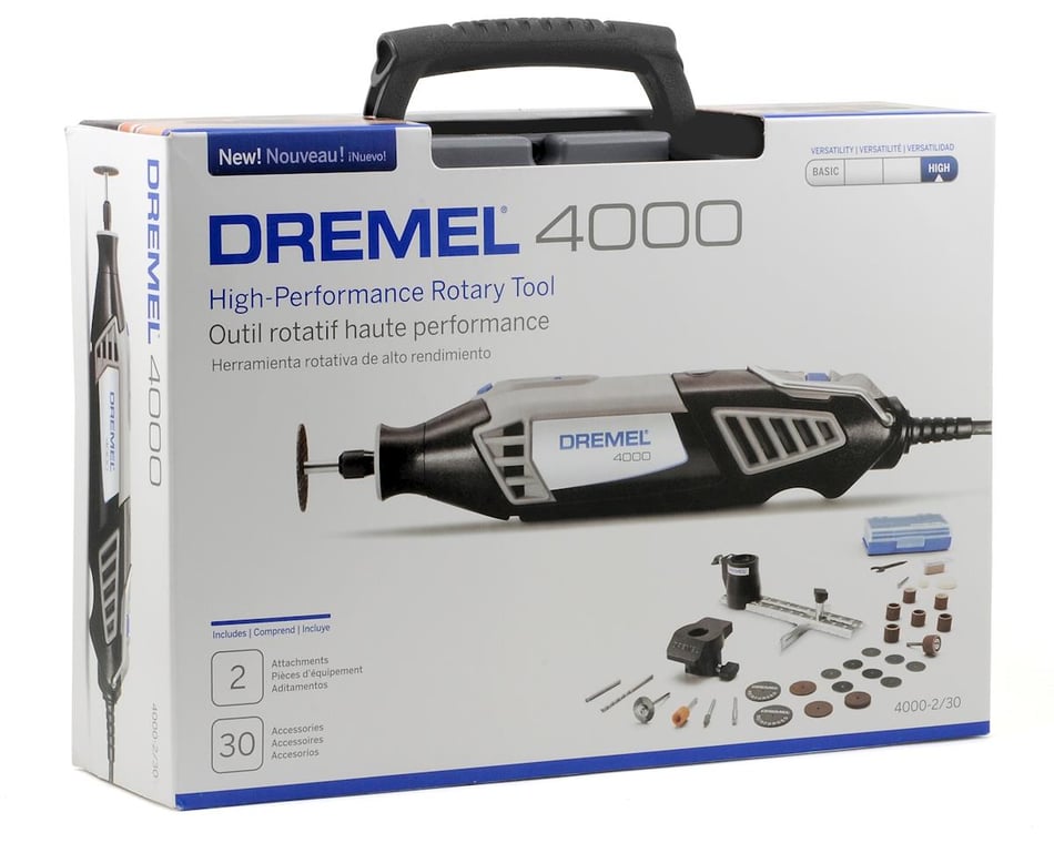 Dremel Tool  Dremel 4000-2/30 High Performance Rotary Tool Kit