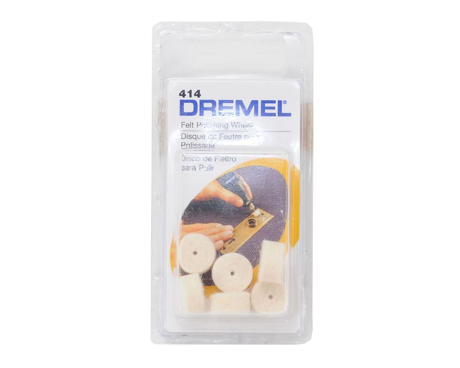 Dremel 414 1/2 Felt Polishing Wheel 414