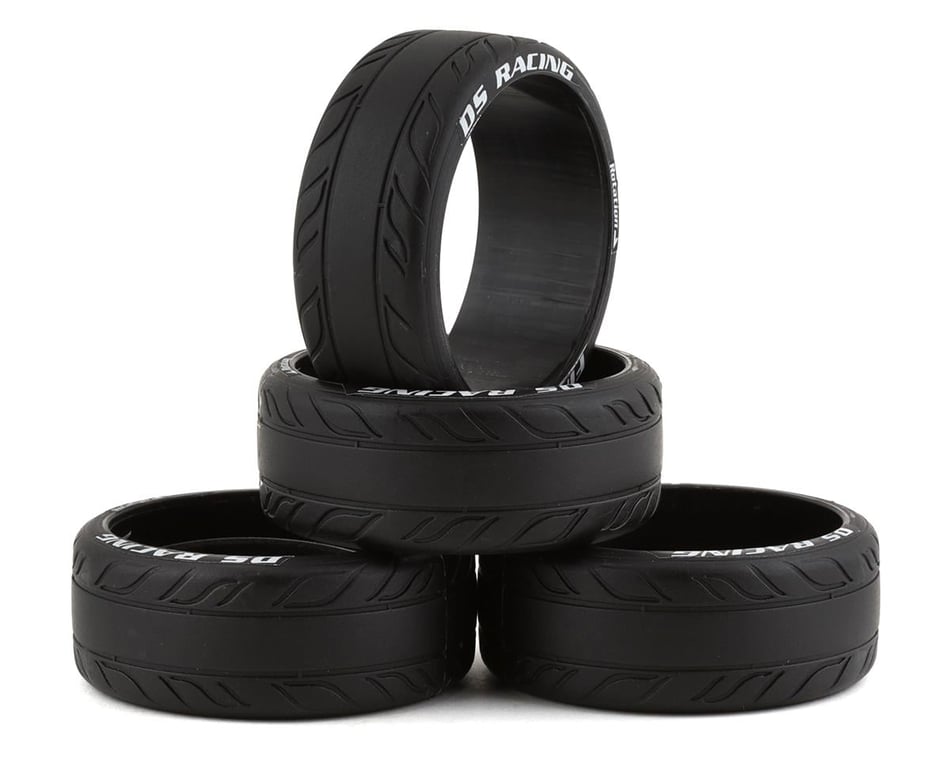 DS Racing Finix Friction HF Treaded Drift Tires (4) (HF-5) [DSC-HF