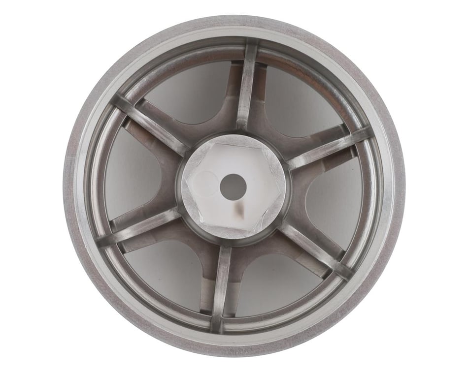 Mikuni Yokohama AVS VS6 6-Spoke Drift Wheels (Polished Silver) (2) (7mm  Offset)