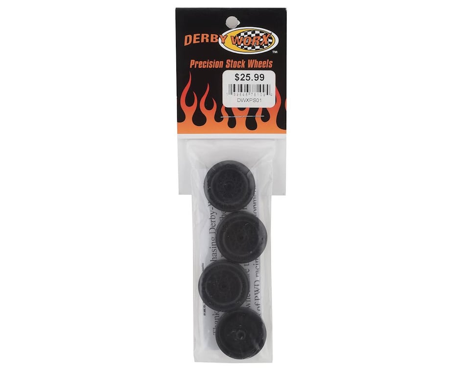 Derby Worx Inc Precision Stock Wheels 4 DWXPS01 HobbyTown