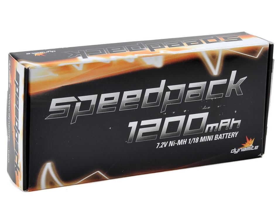 Dynamite 6-Cell 7.2V NiMH Side by Side Battery Pack w/EC3