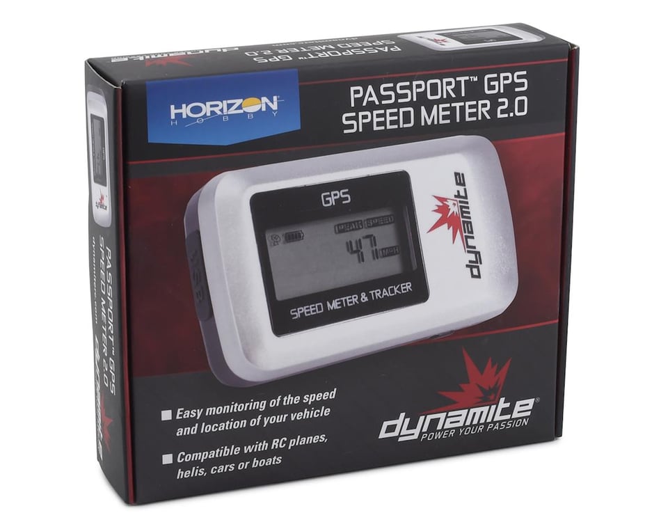 Blossom forsendelse Tick Dynamite Passport GPS Speed Meter 2.0 [DYN4403] - HobbyTown