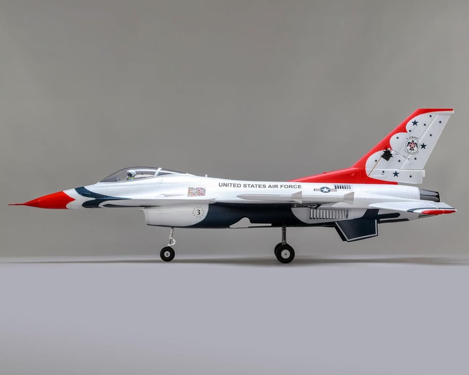 E-flite F-16 Thunderbird 70mm BNF Basic Electric Jet Airplane