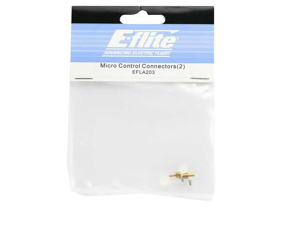 2 E-Flite EFLA203 Micro Control Connectors 